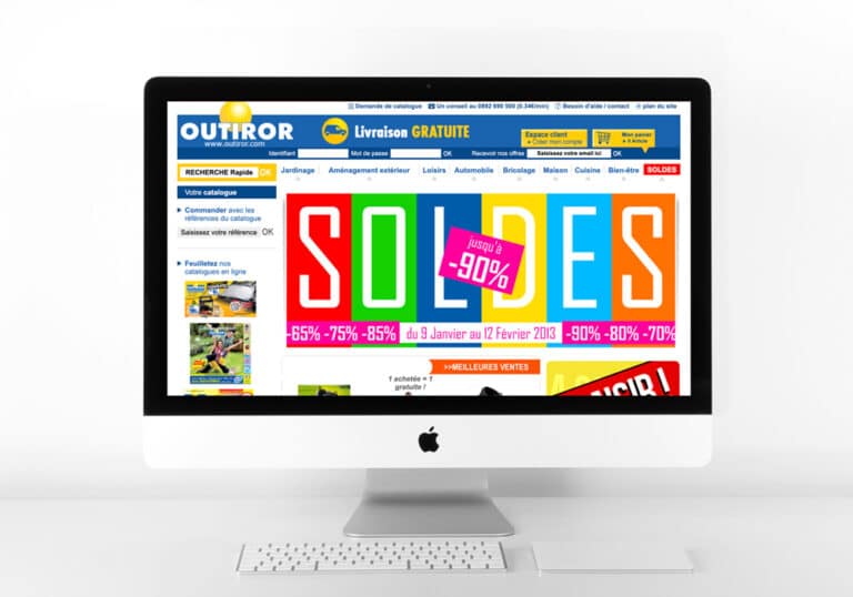 Gestion et animation de site e-commerce Outiror – CMS Magento
