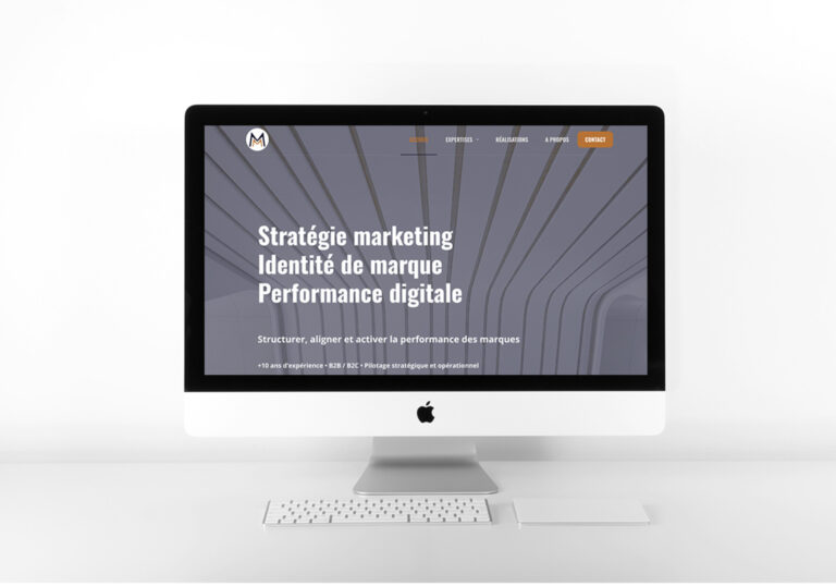 Création de site vitrine – Manga Meviane