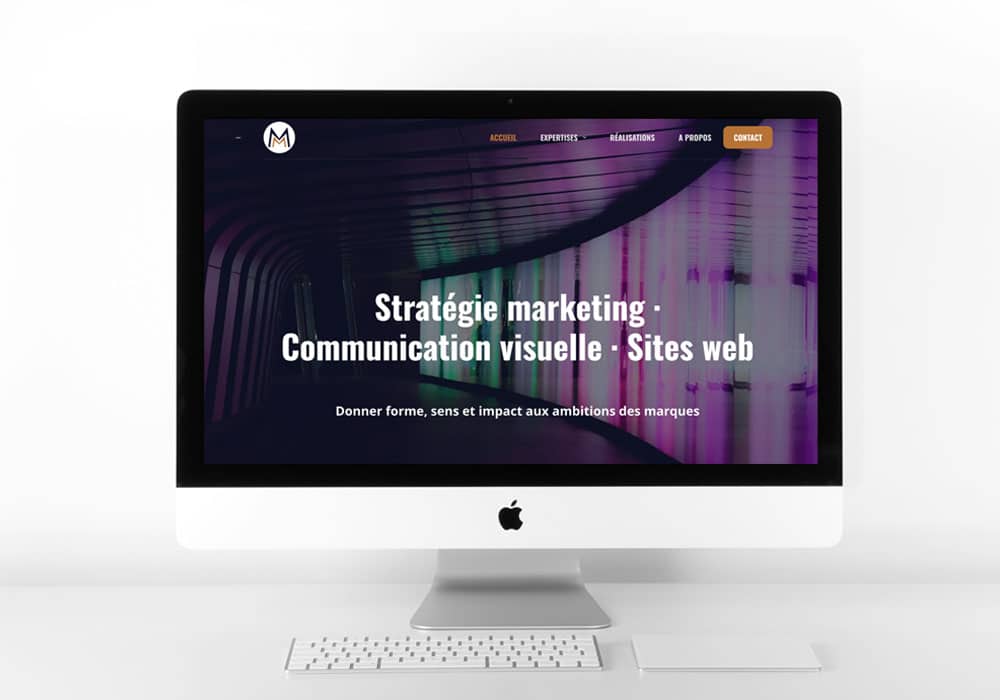 Création de site vitrine – Manga Meviane