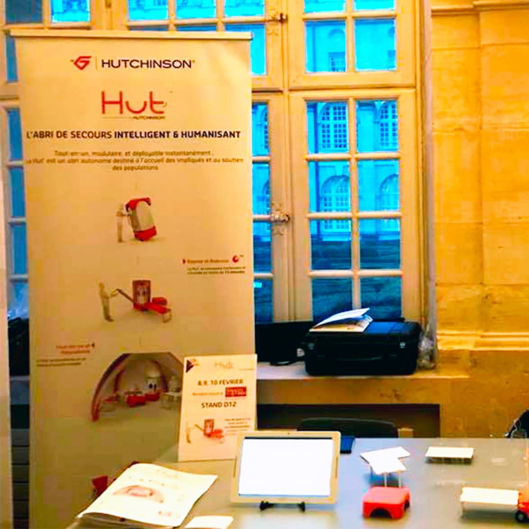 Signalétique grand format – Hut’ by Hutchinson