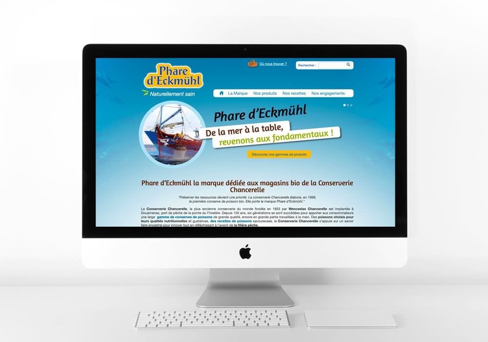 Refonte de site vitrine – Phare d’Eckmühl