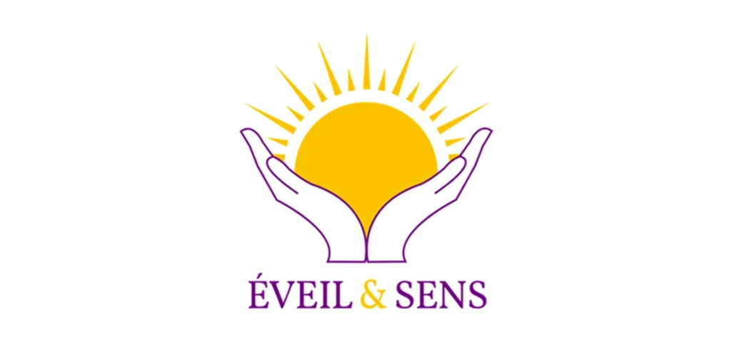 Création du logo Éveil & Sens – identité visuelle élégante et symbolique