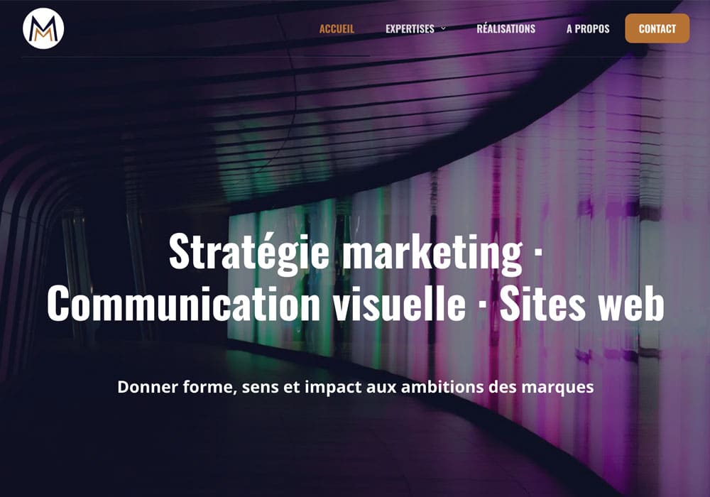 Nouvelle version du site vitrine Mangameviane.com après conception, design et optimisation SEO sous WordPress Blocksy.