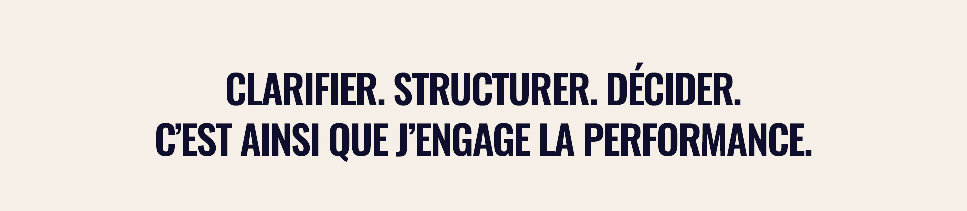 Clarifier structurer décider – posture stratégique en marketing
