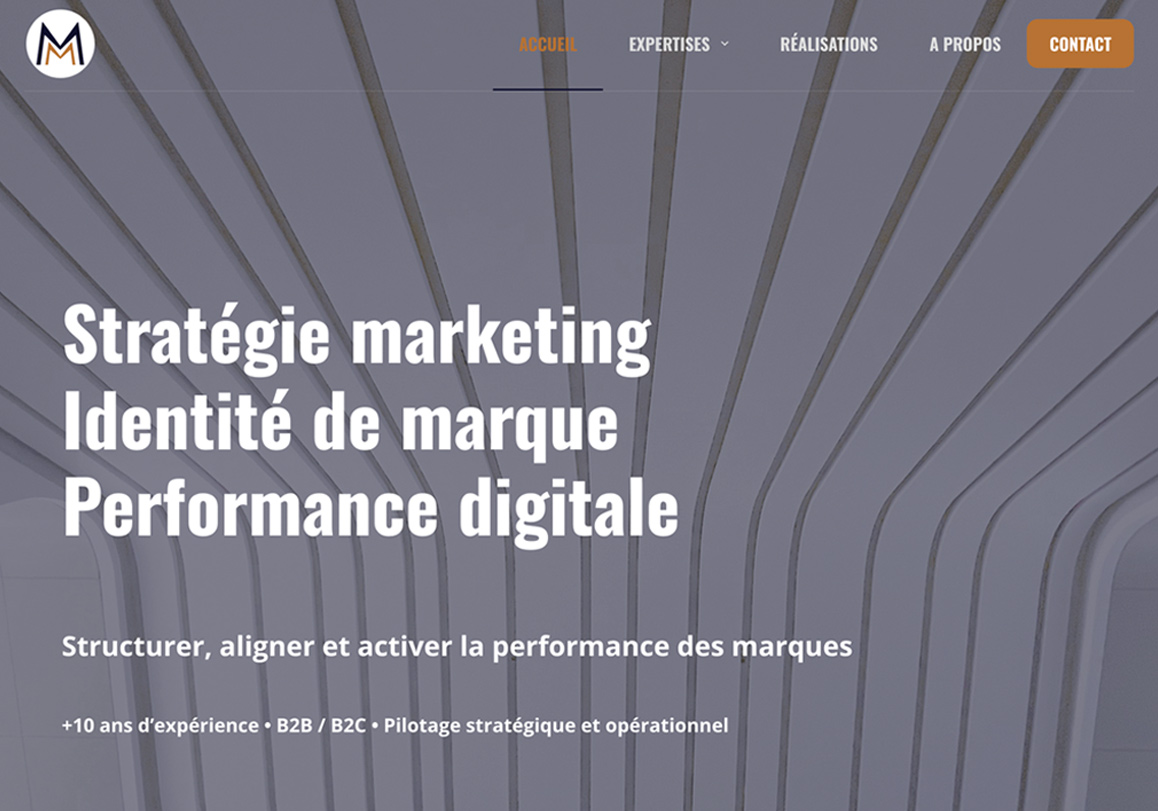Nouvelle version du site vitrine Mangameviane.com après conception, design et optimisation SEO sous WordPress Blocksy.
